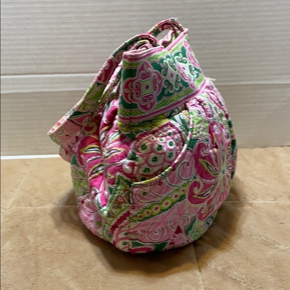 Vera Bradley Little Betsy Pinwheel Pattern HandBag - Picture 4 of 11